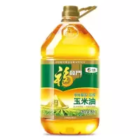 福临门 黄金产地非转基因玉米油 5L