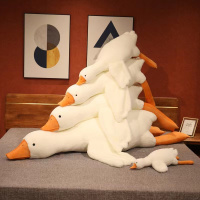 南极人(NanJiren)大白鹅抱枕毛绒玩具大鹅玩偶抱睡公仔布娃娃睡觉夹腿生日礼物女生