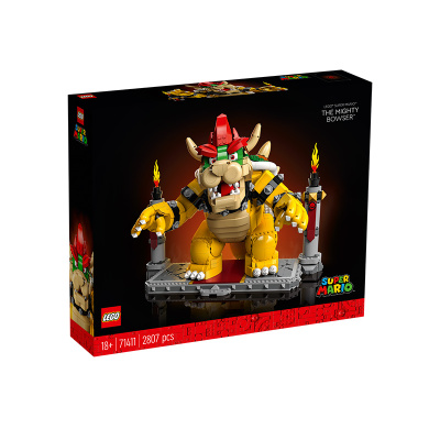 LEGO乐高马里欧系列71411 强大的酷霸王收藏礼物拼插积木玩具