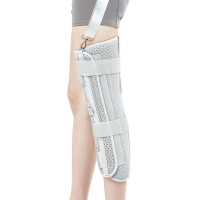 医用膝关节固定器支具膝盖髌骨骨折脱位腿部护具下肢支架半月板带