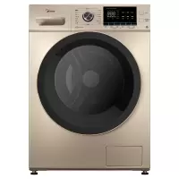 美的 (Midea)洗衣机全自动滚筒洗衣机 10公斤kg 单洗MG100-1451WDY-G21G金