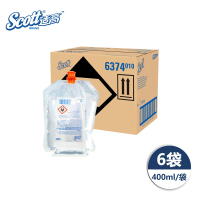 适高(Scott) 马桶坐垫清洁剂 400ml/箱*6袋 6374 快速清洁