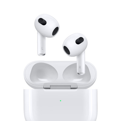 Apple AirPods (第三代) 配闪电充电盒 无线蓝牙耳机 Apple耳机 适用iPhone/iPad/Appl