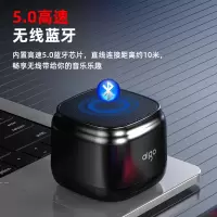 AIGO/爱国者 T36 无线蓝牙音箱低音炮迷你时尚潮玩户外便携手机小音响 蓝牙版黑色