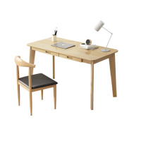 金槌 书桌简约家用电脑桌含椅子