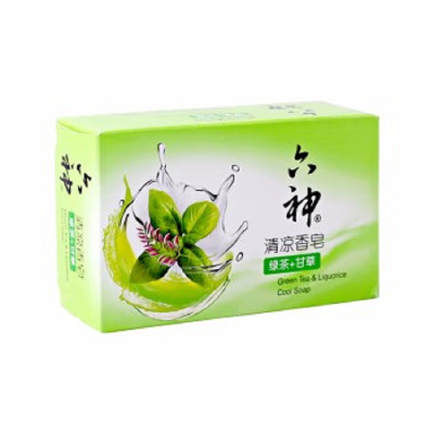 六神香皂 六神清凉香皂(绿茶+甘草)90g