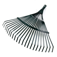 草耙搂草耙子钢丝耙杂物耙树叶园艺工具 普通22齿耙头+1.2米长木柄