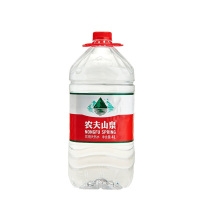 农夫山泉饮用天然水透明装 4L