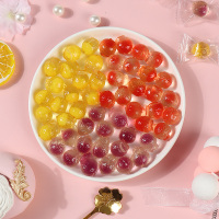 珍丽友果汁爆浆水晶软糖200g(约50颗)网红糖果儿童小零食喜糖囤货批发