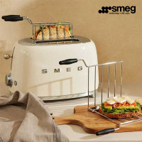 SMEG 斯麦格 意大利进口 复古烤面包机不锈钢 吐司机多士炉 TSF01