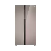 美的(Midea)546升对开门冰箱 一级变频钢化玻璃面板 BCD-546WKGPZM(Q)