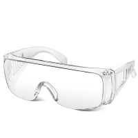 DXBG护目镜工业劳保防护眼镜 防风沙防飞溅防尘眼镜户外骑行眼镜 防冲击可带眼镜应急常备 DL522012