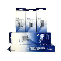 DXBG 针式打印机色带SO15290适用LQ-610K/615K/630K/635K 色带架含芯(五支装)