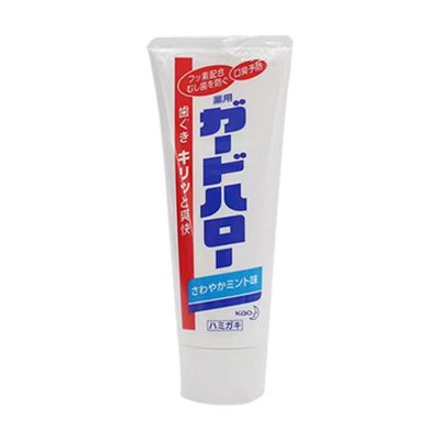 日本花王KAO大白牙膏 含氟 薄荷味 清新口气 165g