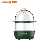 九阳(Joyoung)DZ14-GE140双层煮蛋器 家用小型迷你懒人早饭神器煮蛋器 绿色