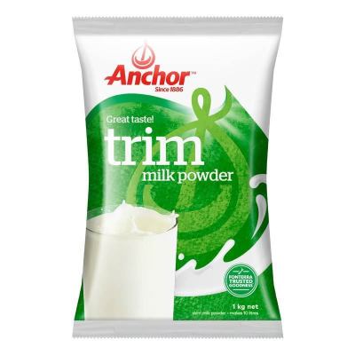 安佳(Anchor)新西兰原装进口 脱脂奶粉1kg*1袋装