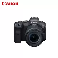 佳能(Canon) EOSR6高端专业微单数码照相机EOS R6二代RF24-105mm USM镜头套装+国产电池