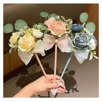 教师礼物玫瑰花笔简约实用伴手礼 淡粉色