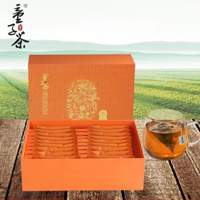 朝天雀童子茶 童子玖宝茶礼盒装袋泡茶117g(6.5g*18)18袋/盒