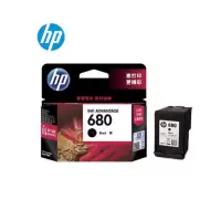 惠普(hp) 680黑色墨盒-(个)