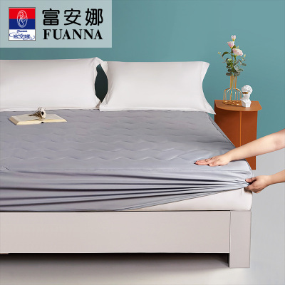 富安娜 可水洗 抗菌保护床垫 宿舍单人床 家用双人床 保护床垫床笠款