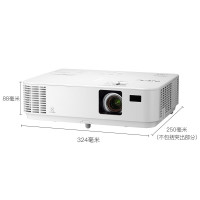 NEC NP-CD1200投影机商务办公家用教育投影仪 (3300流明 )白天直投
