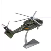 睿狐 直升机模型 直20模型 直20陆航通用直升机模型合金 1:48