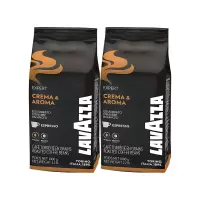 拉瓦萨(LAVAZZA)Crema&Amroa 醇香咖啡豆1kg/袋 2袋装