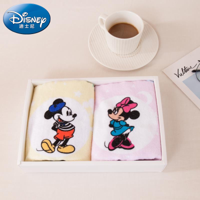 迪士尼(DISNEY)迪士尼幻彩毛巾两件套 DMM-2550T2 亲和肌肤 单套价