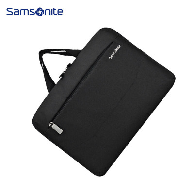 新秀丽(Samsonite)电脑包手提包男女商务背包公文包苹果华为笔记本电脑包15.6英寸 BP5*09101