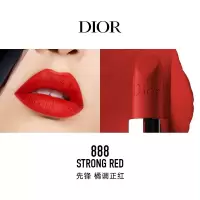 迪奥(Dior) 克丽丝汀迪奥烈艳蓝金唇膏888 哑光-新款