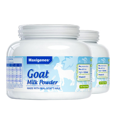 美可卓(Maxigenes)羊奶粉 400g/罐 2罐装 进口奶粉 学生奶粉 全脂成人奶粉 澳大利亚进口