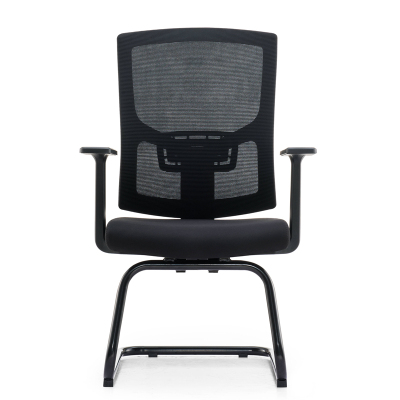 震海6222D-2会议椅弓形椅办公椅电脑椅网布椅洽谈椅靠背椅