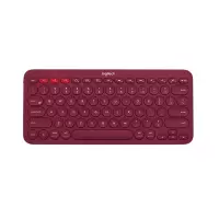 罗技(Logitech)K380 键盘 无线蓝牙键盘红色