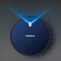 康佳(KONKA)KC-VS53 家用扫地机器人一键启动全自动扫拖一体智能吸尘器清洁吸尘器