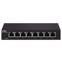 新华三(H3C) S1208V 8口千兆非网管企业级网络交换机桌面型 即插即用网线分流器