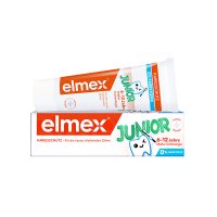 Elmex德国进口elmex艾美适儿童牙膏 宝宝含氟牙膏 6-12岁换牙期防蛀牙膏75ml*3支