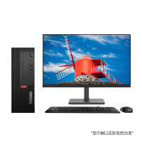 联想 M750e办公台式机电脑i5-12400/8G内存/512G固态,集成+23.8英寸含键鼠