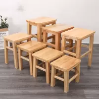 方解实(FANGJIESHI)方凳简约实用木板凳四方凳换鞋凳