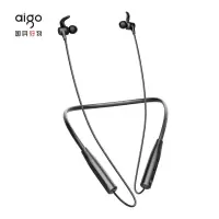 爱国者(aigo)W06 蓝牙项圈耳机 运动无线耳机 黑色