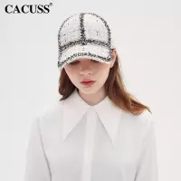 CACUSS 棒球帽 B0490 女秋冬复古百搭小香风(个)