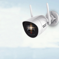 海康威视 1080P高清红外拾音手机远程防水摄像机 对讲版 DS-2XD2225E