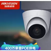 海康威视监控摄像头 poe供电 手机远程 400万红外夜视 DS-IPC-T14HV3-LA(POE)