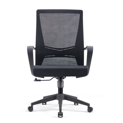 震海B856办公椅电脑椅网布椅会议椅靠背椅人体工学椅转椅职员椅游戏椅