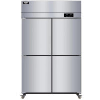 澳柯玛 VF-920A4 四门全冷冻 高身酒店厨房柜陈列柜冷藏冰柜 展示柜冷柜 不锈钢玻璃门冰箱