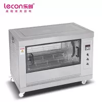 乐创(lecon)商用烤鸡机 立式电热全自动旋转烤鸡炉 6KW LC-J-CY268