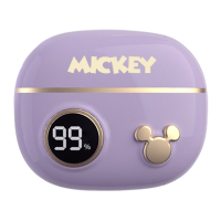 迪士尼蓝牙耳机紫色P88