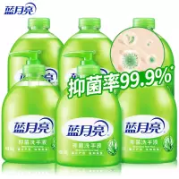 芦荟抑菌洗手液套装:洗手液瓶500g*3+瓶装补充装500g*3 抑菌率99.9% 家庭补充装