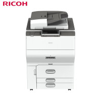 理光(Ricoh)IM C6500 A3彩色数码复合机 打印/复印/扫描 1台 主机+双面同步送稿器+三纸盒