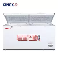 星星(XINGX)冰柜商用518升卧式大冷柜 冷藏冷冻转换保鲜冰箱 零下26度雪糕冰冻柜BD/BC-518G